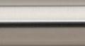 Select Empire 3/4" 6 Foot Smooth Complete Drapery Rod Set Color Option Steel
