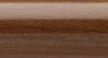 Belmont End Cap 16 Foot 2" Fluted Complete Drapery Rod Set Color Option Honey